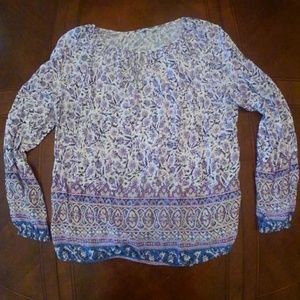 Lucky Boho Blouse Women's L
